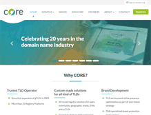 Tablet Screenshot of corenic.org